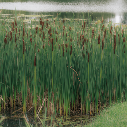 Cattail Seeds for Planting – Typha latifolia Perennial Ornamental for Ponds & Bog Gardens