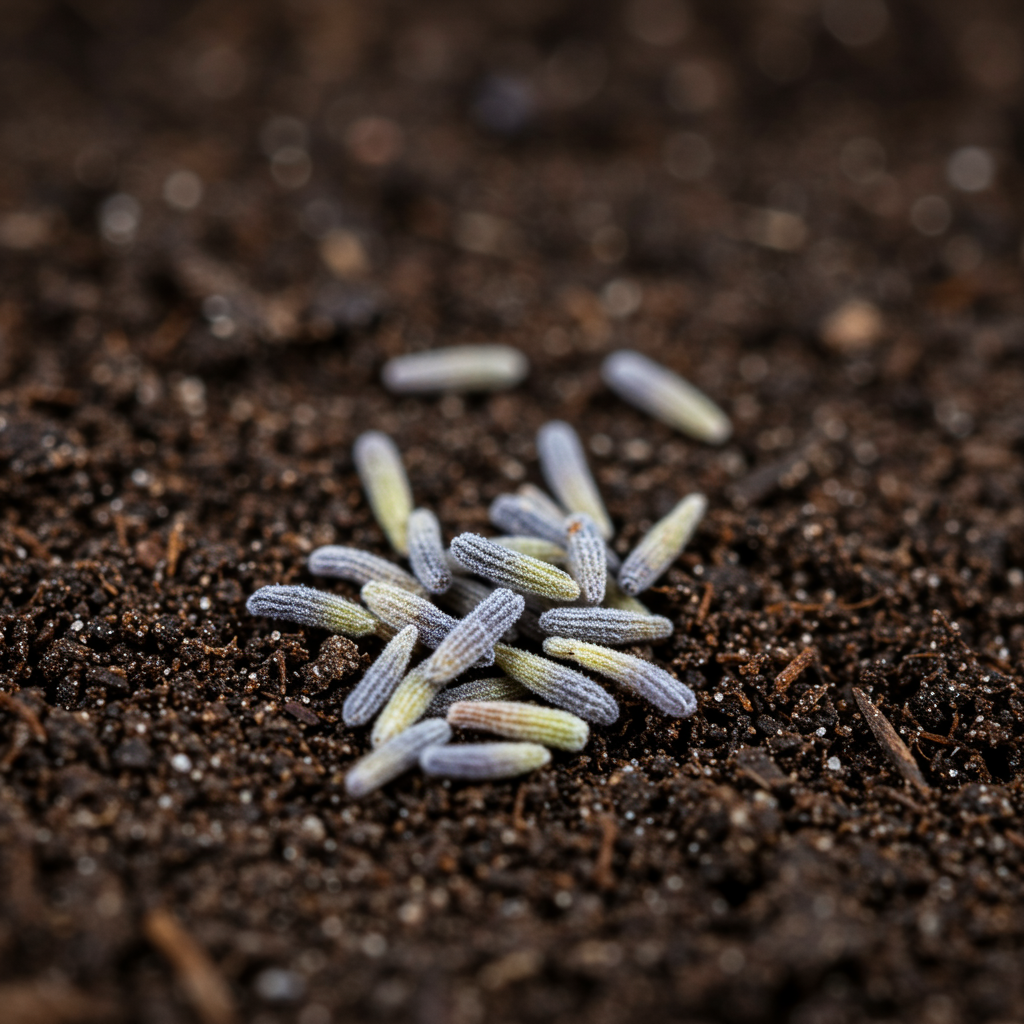 Lavender Ellagance Snow Seeds for Planting – Fragrant White Lavender Flower Seeds