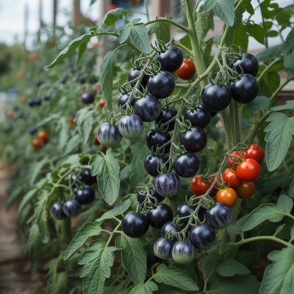 Indigo Blue Berries Tomato Seeds – Heirloom Tomato for Planting