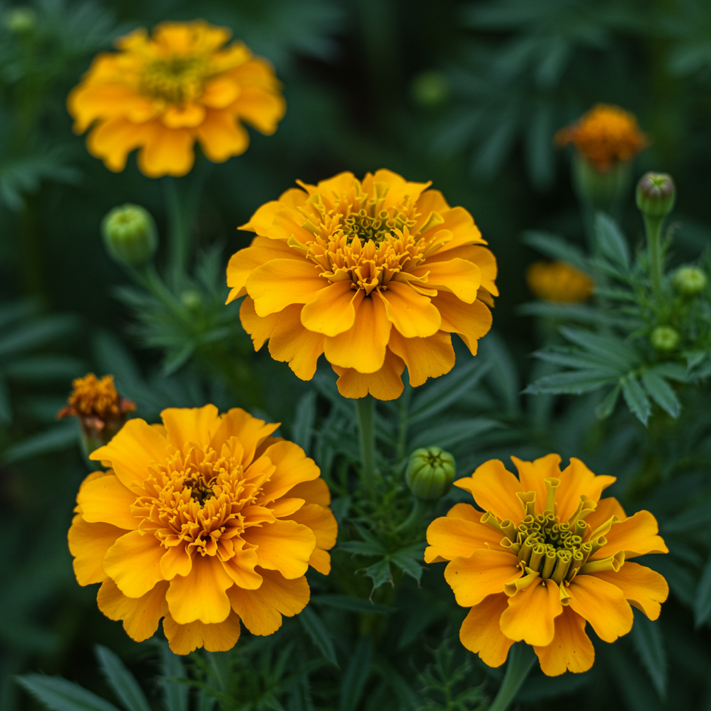 Tagetes Lemon Gem Seeds - Marigold Flower Seeds for Garden