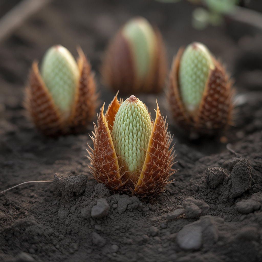 Salak Seed – Snakeskin Fruit Seeds (Salacca zalacca) – 20 pcs