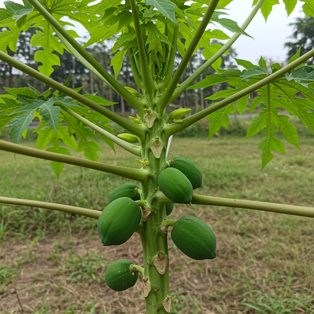 Pusa Dwarf Papaya Seeds – Compact High-Yield Tropical Fruit Seeds