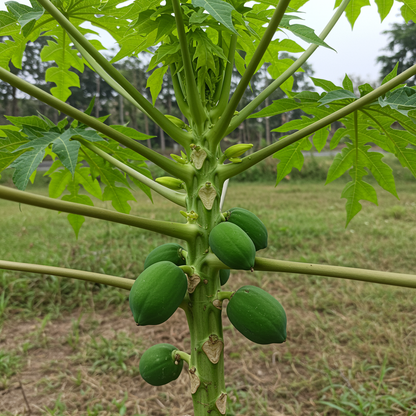 Pusa Dwarf Papaya Seeds – Compact High-Yield Tropical Fruit Seeds
