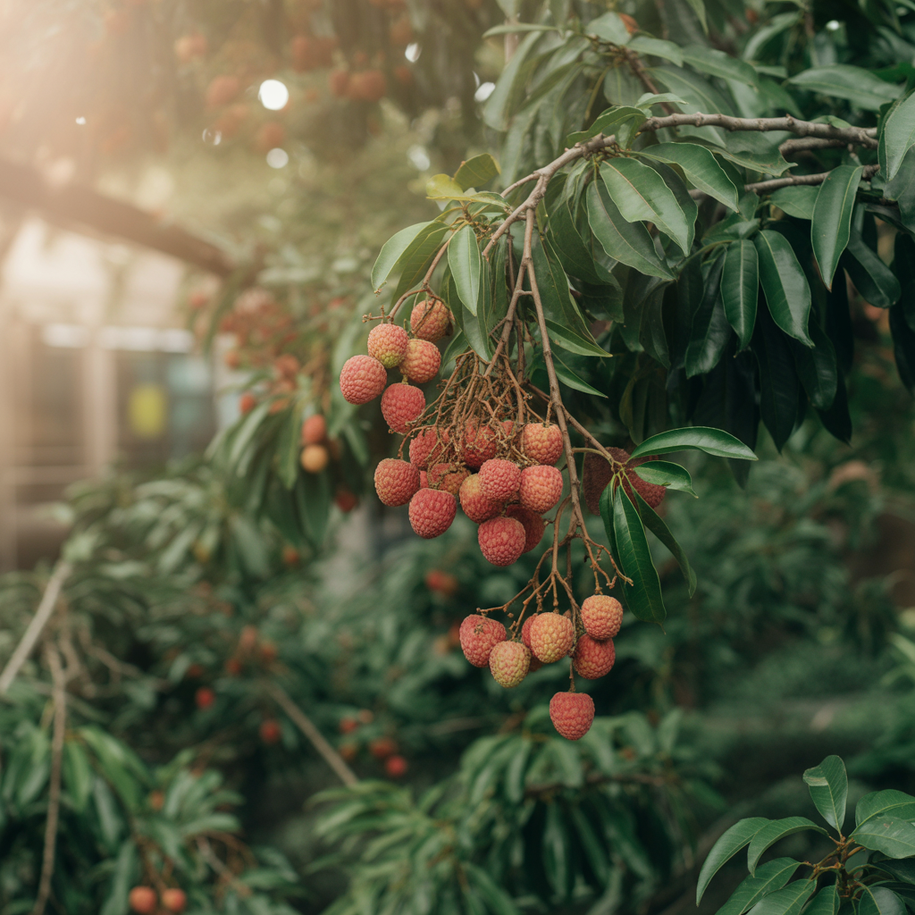 Red Lychee Fruit Seeds for Planting – Exotic Tropical Lychee Tree