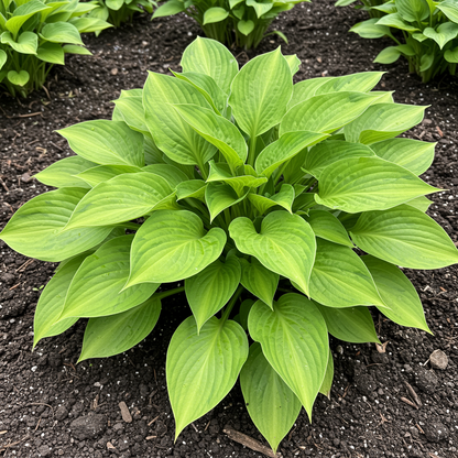 Hosta Seeds for Planting – Heirloom Non-GMO Perennial Shade Plant Lime Green Foliage Variety