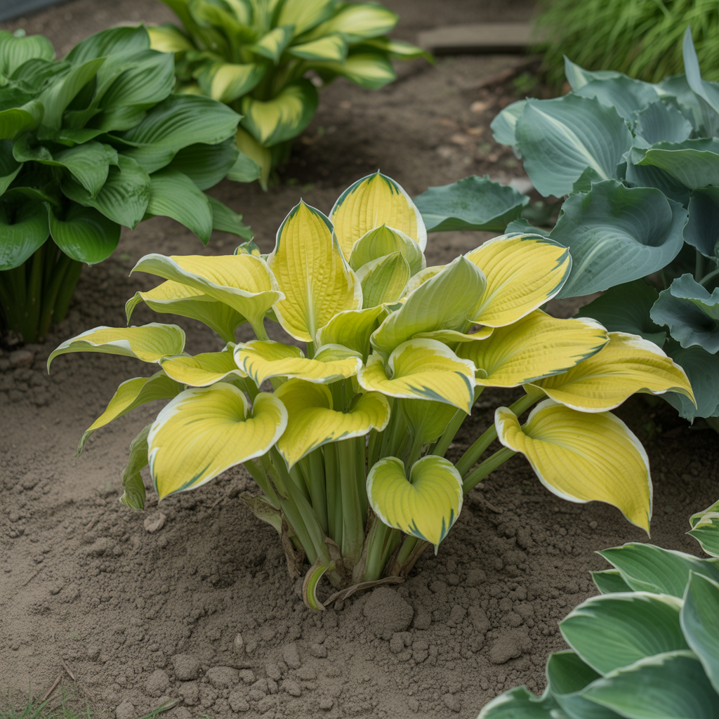 Hosta Seeds for Planting – Heirloom Non-GMO Perennial Shade Plant Chartreuse Foliage Variety
