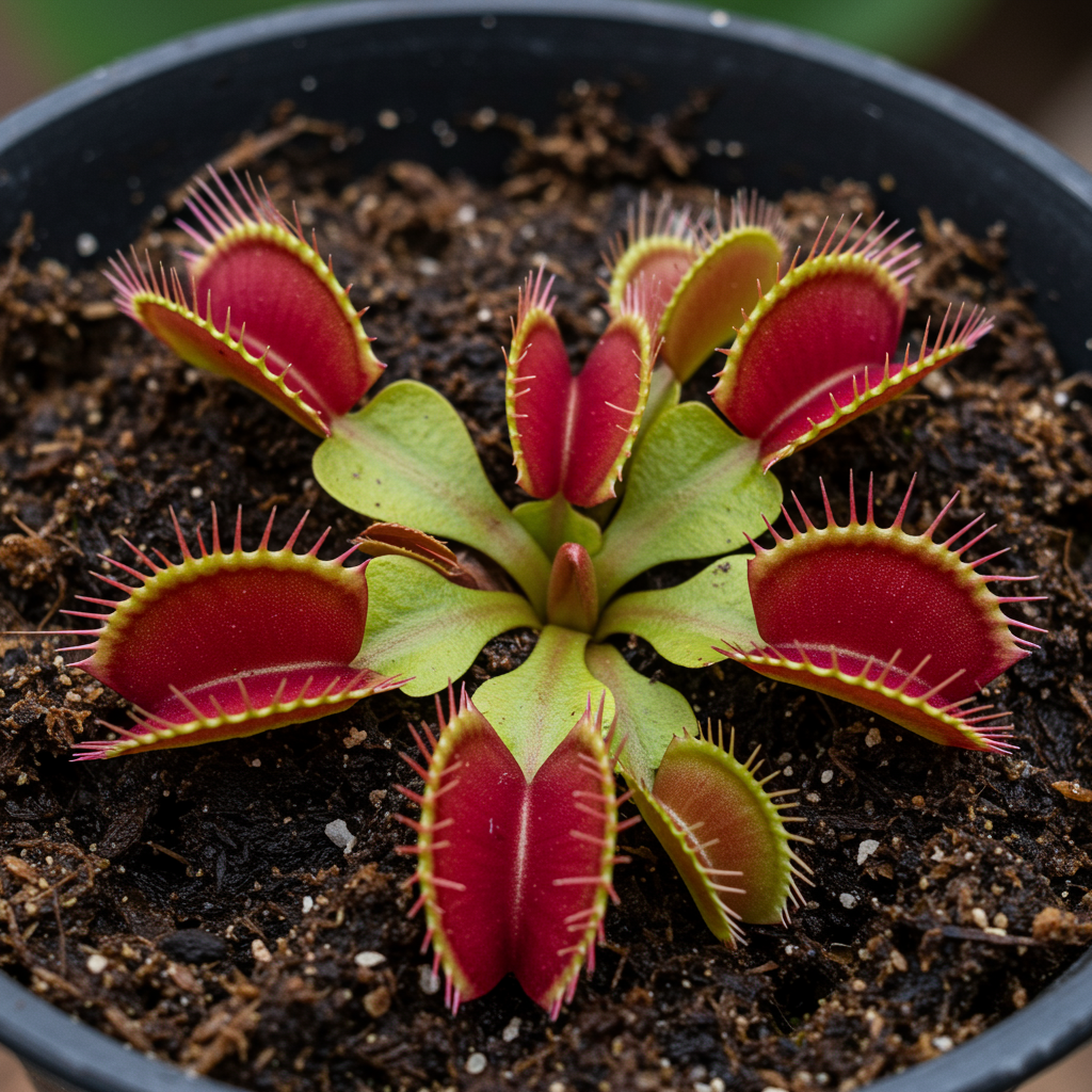 Red Venus Flytrap Seeds for Planting – Carnivorous Plant Dionaea muscipula