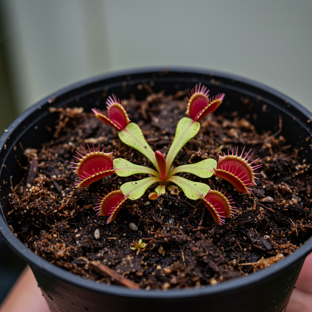 Red Venus Flytrap Seeds for Planting – Carnivorous Plant Dionaea muscipula