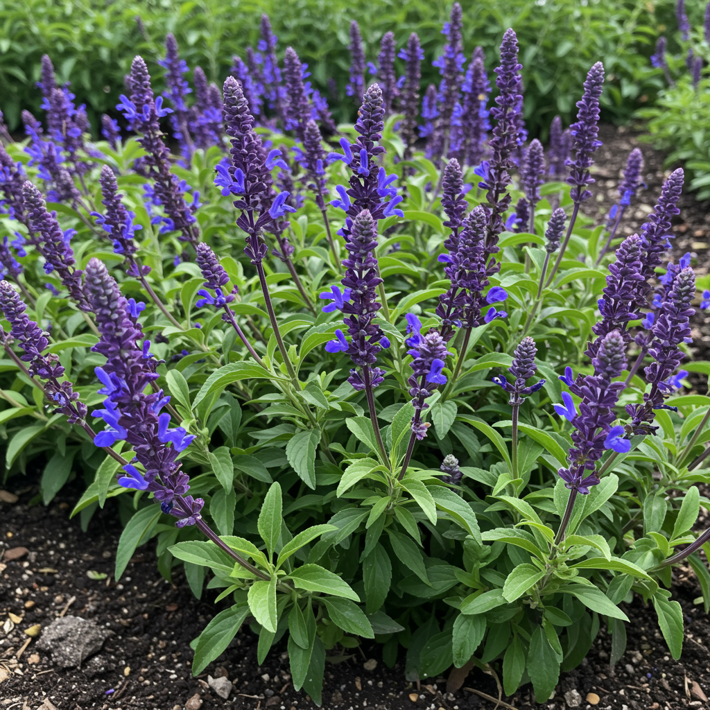 Salvia barrelieri Flower Seeds – Blue Blooms for Planting