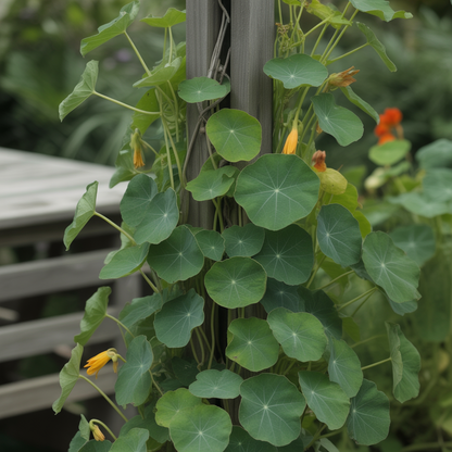 Nasturtium Climbing Gleam Hybrids Seeds - Nasturtium Flower Seeds for Garden
