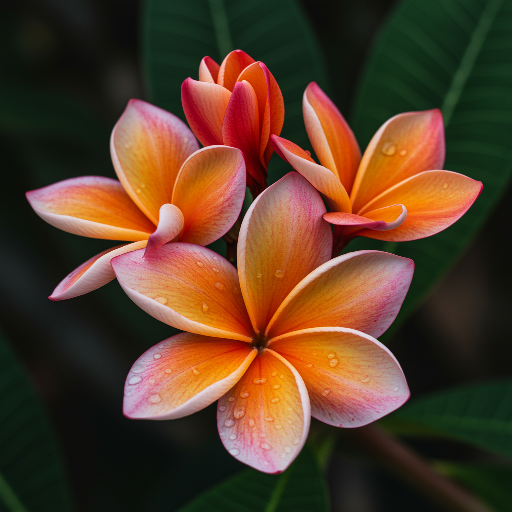 Plumeria Apricot Flower Seeds - Plumeria Flower Seeds for Garden
