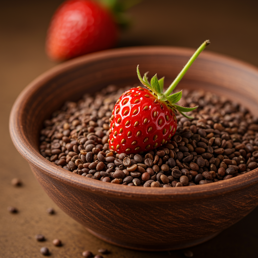 Quinault Strawberry Seeds for Planting – Everbearing Sweet Juicy Berry Fruit Seeds