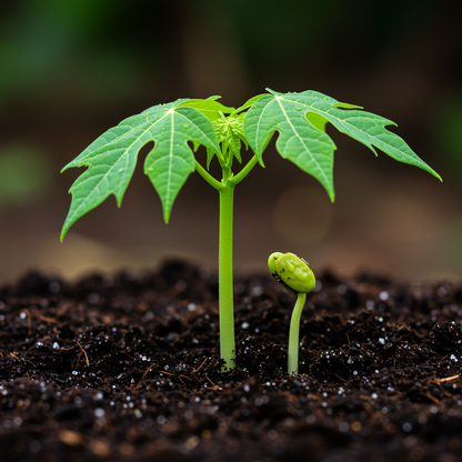 Kapoho Solo Papaya Seeds for Planting – Sweet Hawaiian Tropical Fruit Seeds