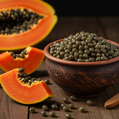 Kapoho Solo Papaya Seeds for Planting – Sweet Hawaiian Tropical Fruit Seeds