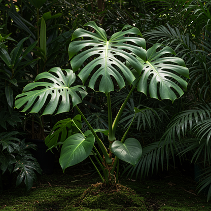 Monstera Deliciosa Plant Seeds for Planting – Grow Lush Green Tropical Foliage