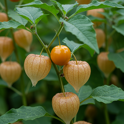 Organic Ground Cherry Golden Strawberry Seeds for Planting