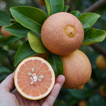 Pink Variegated Lemon Seeds for Planting – Grow Unique Striped Citrus Fruits at Home