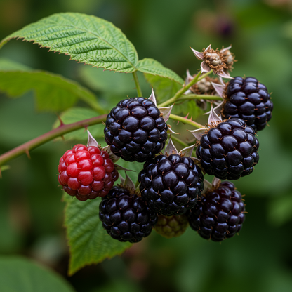 Black Raspberry (Rubus occidentalis) Seeds – Plant Sweet Wild Berries