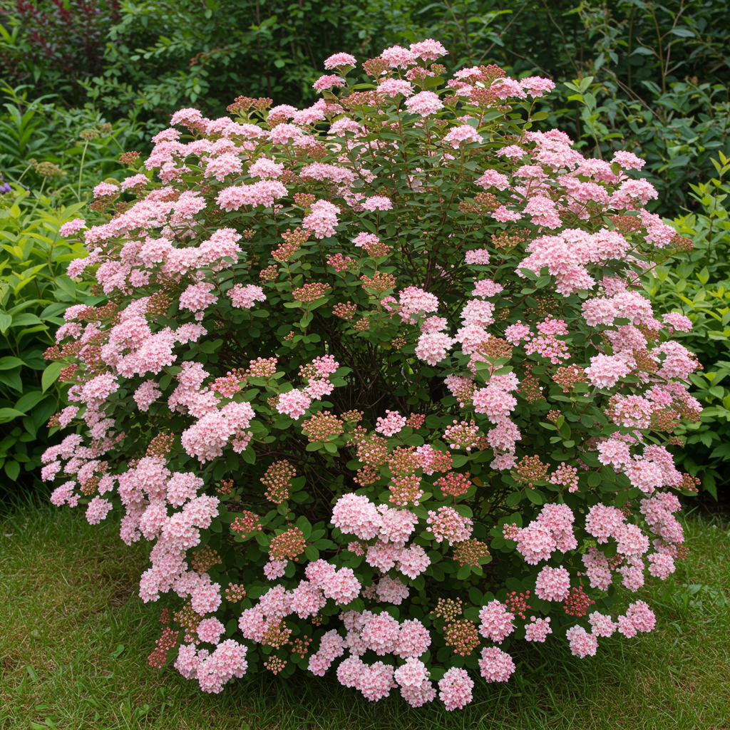 Spirea Shrub Seeds for Planting – Compact Mounded Growth with Showy Pink to White Flowers