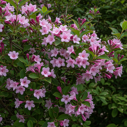 Weigela Shrub Seeds for Planting – Cold Hardy Compact Plant with Lavender Pink Blooms
