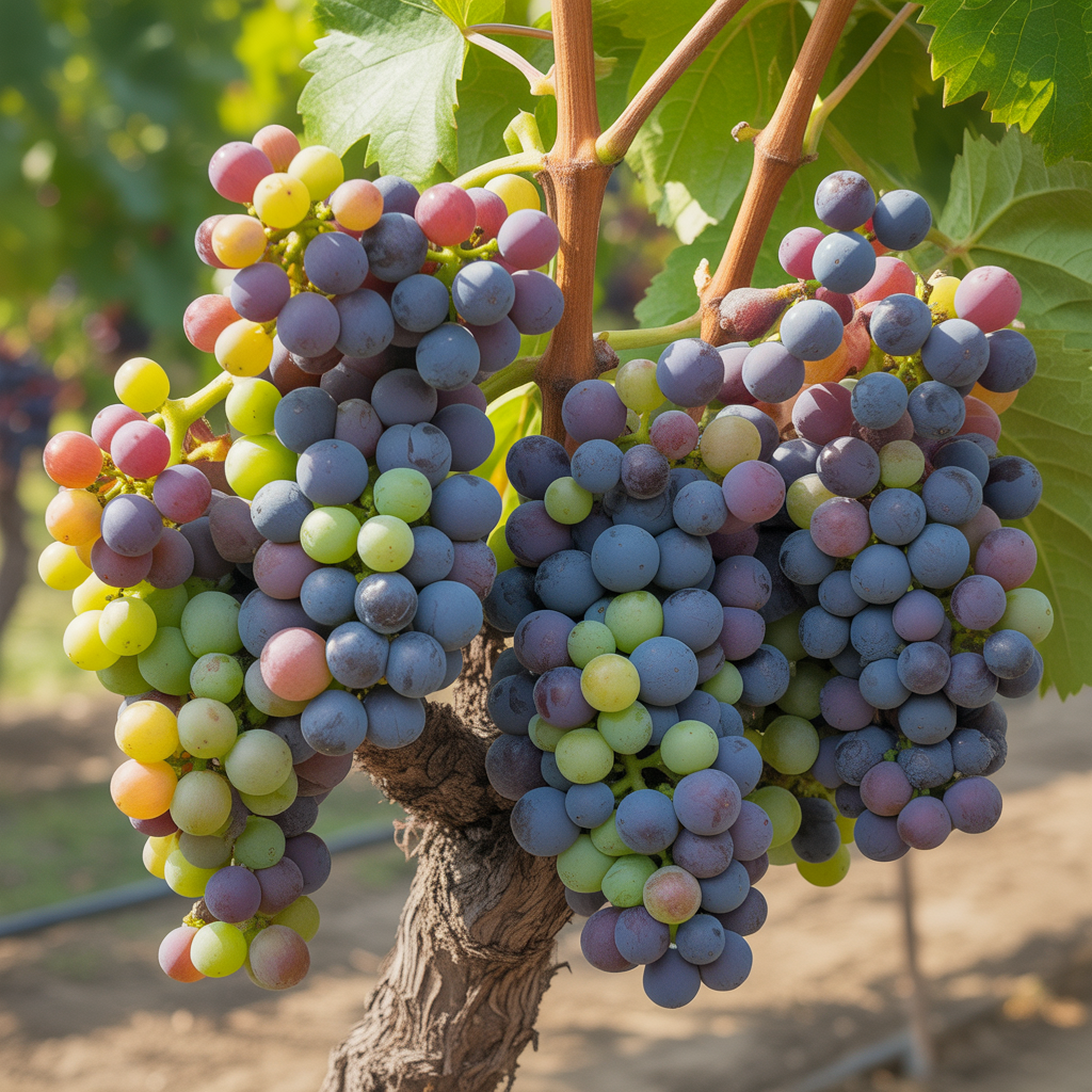 Dwarf Miniature Rainbow Grape Seeds – Unique Fruit Vine Seeds for Home Gardens