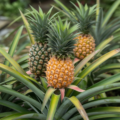 Queen Pineapple Seeds for Planting (Natal Queen) – Sweet Fragrant Tropical Fruit Seeds for Home Gardening