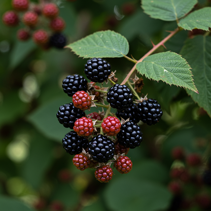 Giant Sweet Heirloom Blackberry Seeds for Planting – Flavorful Berry Plants for Home Gardens