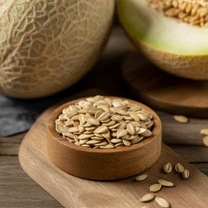 Organic Galia Melon Seeds – Hybrid Melon for Planting