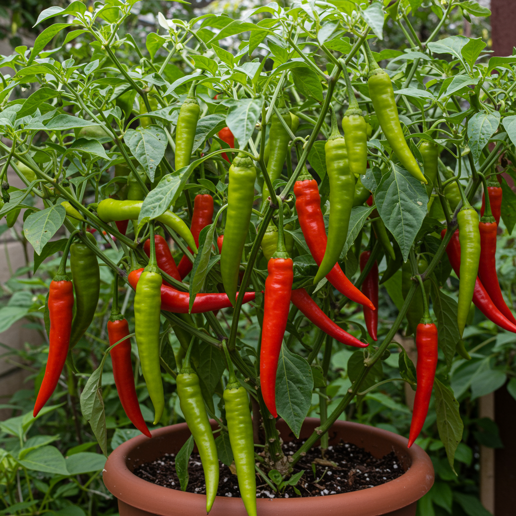 Cayenne Long Red Hot Pepper Seeds for Planting – Spicy Pepper Seeds for Home Gardens