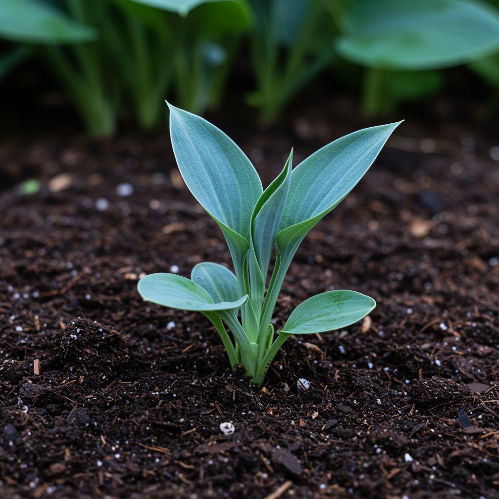 Hosta Blue Foliage Seeds for Planting – Heirloom Non-GMO Perennial Shade Plant