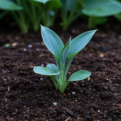 Hosta Blue Foliage Seeds for Planting – Heirloom Non-GMO Perennial Shade Plant