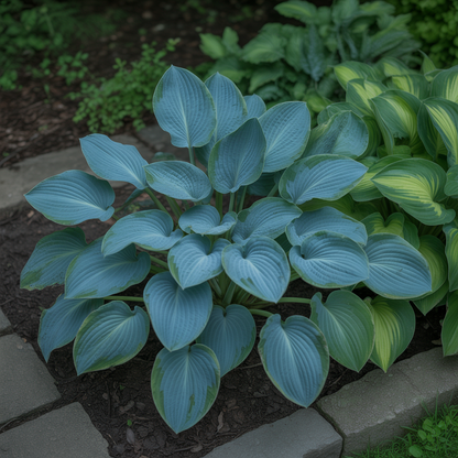 Hosta Blue Foliage Seeds for Planting – Heirloom Non-GMO Perennial Shade Plant