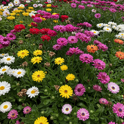 Daisy Double Flowered Mixed Seeds - Daisy Flower Seeds for Garden