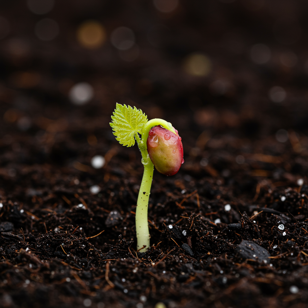 Giant Red Globe Grape Seeds – Large Juicy Fruit Vitis Seeds