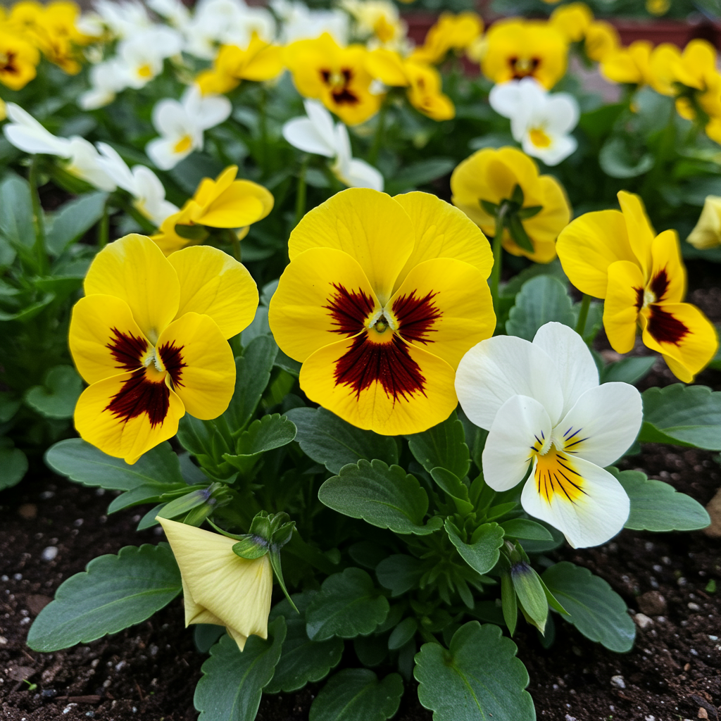 Viola Swiss Giant Flower Seeds for Planting