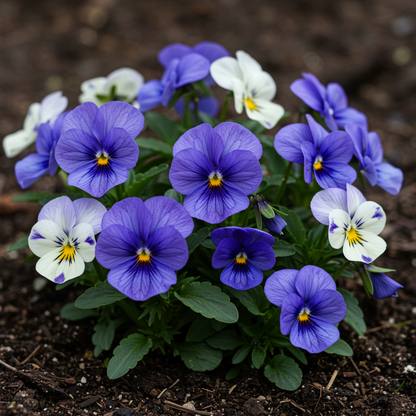 Viola Swiss Giant Flower Seeds for Planting