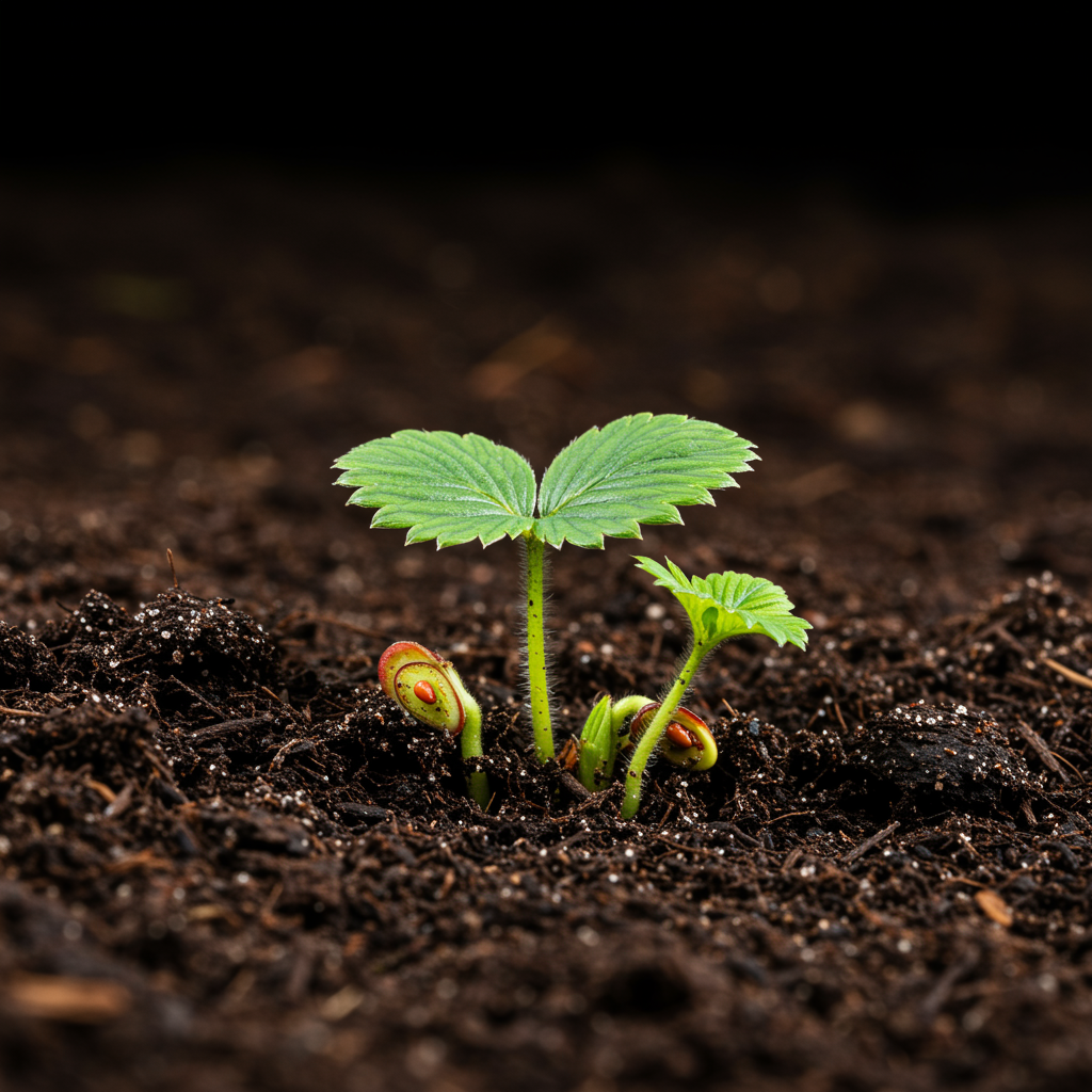 Ft. Laramie Strawberry Seeds for Planting – Everbearing Hardy Sweet Berry Fruit Seeds