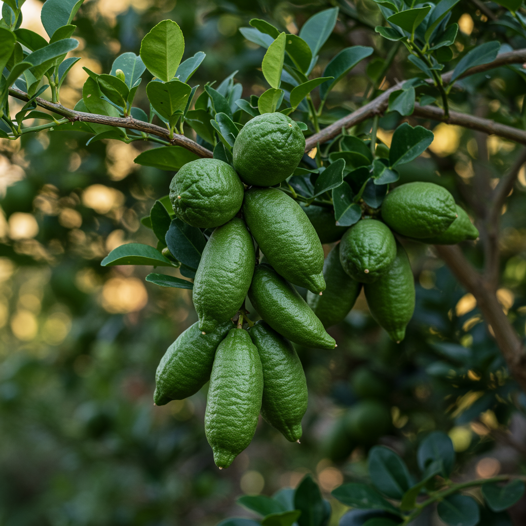 Green Finger Lime Seeds – Exotic Citrus Finger Lime Fruit Seeds