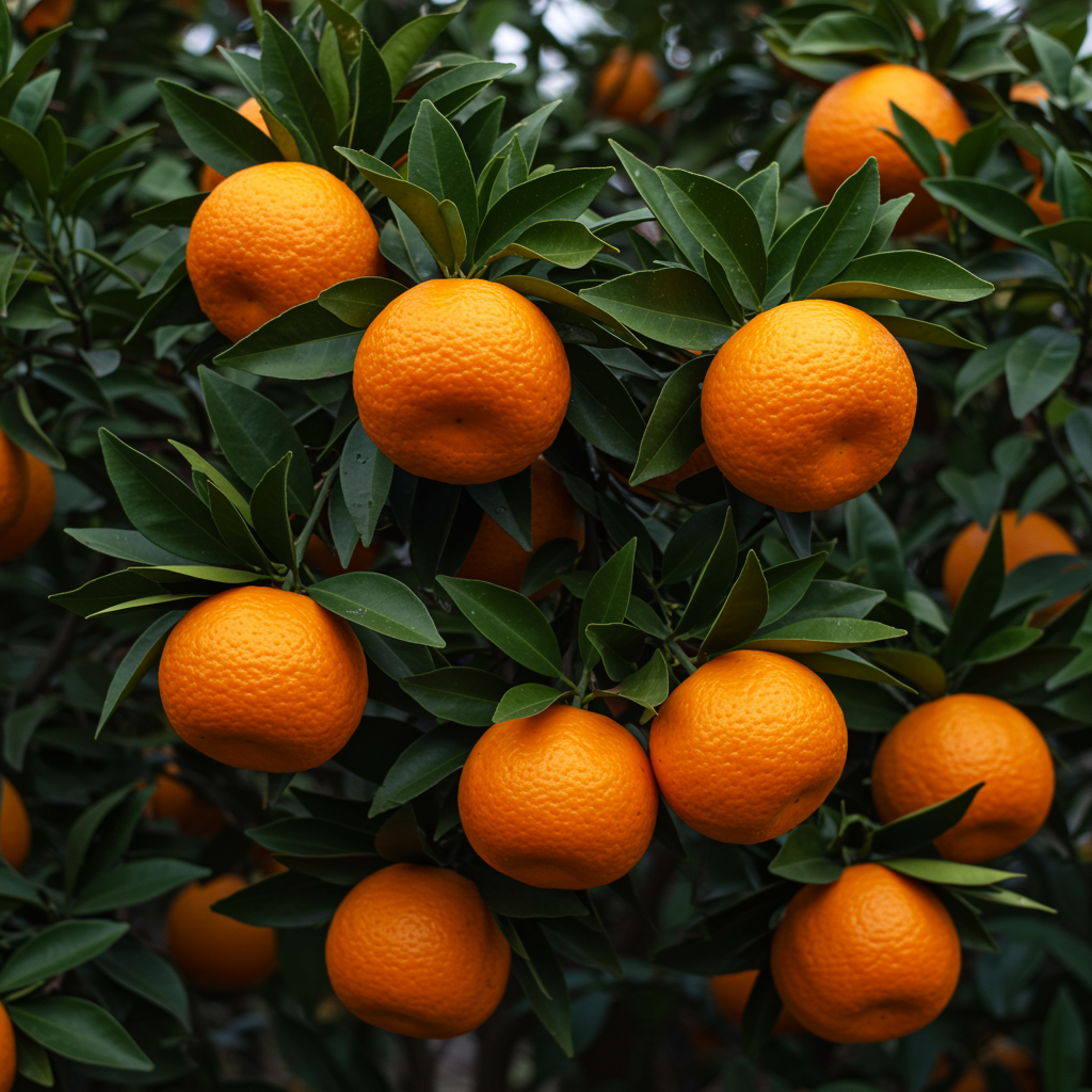 Mandarin Orange Dwarf Fruit Seeds – Compact Citrus Tree Seeds for Home Garden