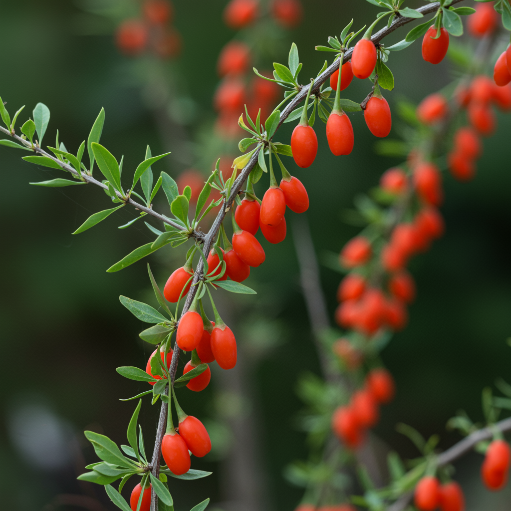 Goji Berry Seeds – Lycium barbarum Superfood Fruit for Planting