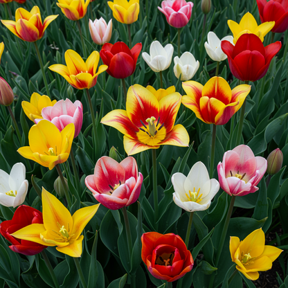 Species Tulip Winsome Wildings Mix for Planting – Premium Wild Tulip Flower Bulbs