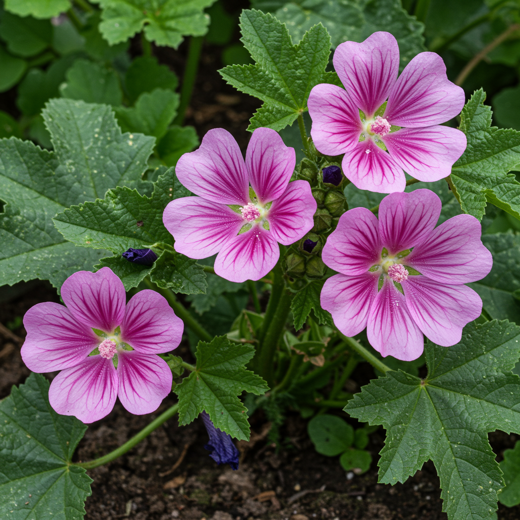 Malva sylvestris ssp. mauritanica Flower Seeds – Perennial for Planting