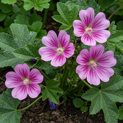 Malva sylvestris ssp. mauritanica Flower Seeds – Perennial for Planting
