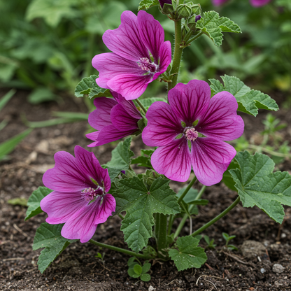 Malva sylvestris ssp. mauritanica Flower Seeds – Perennial for Planting