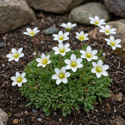 Saxifraga cebennensis Flower Seeds – Alpine Perennial for Planting