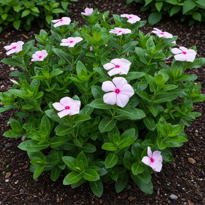 Vinca F1 Nana Little Bright Eyes Seeds - Vinca Flower Seeds for Garden