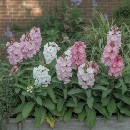 Stock Double Mixed Seeds - Stock Flower Seeds for Garden