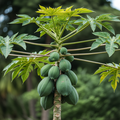 Pusa Delicious Papaya Seeds for Planting – Sweet Juicy Tropical Fruit Seeds