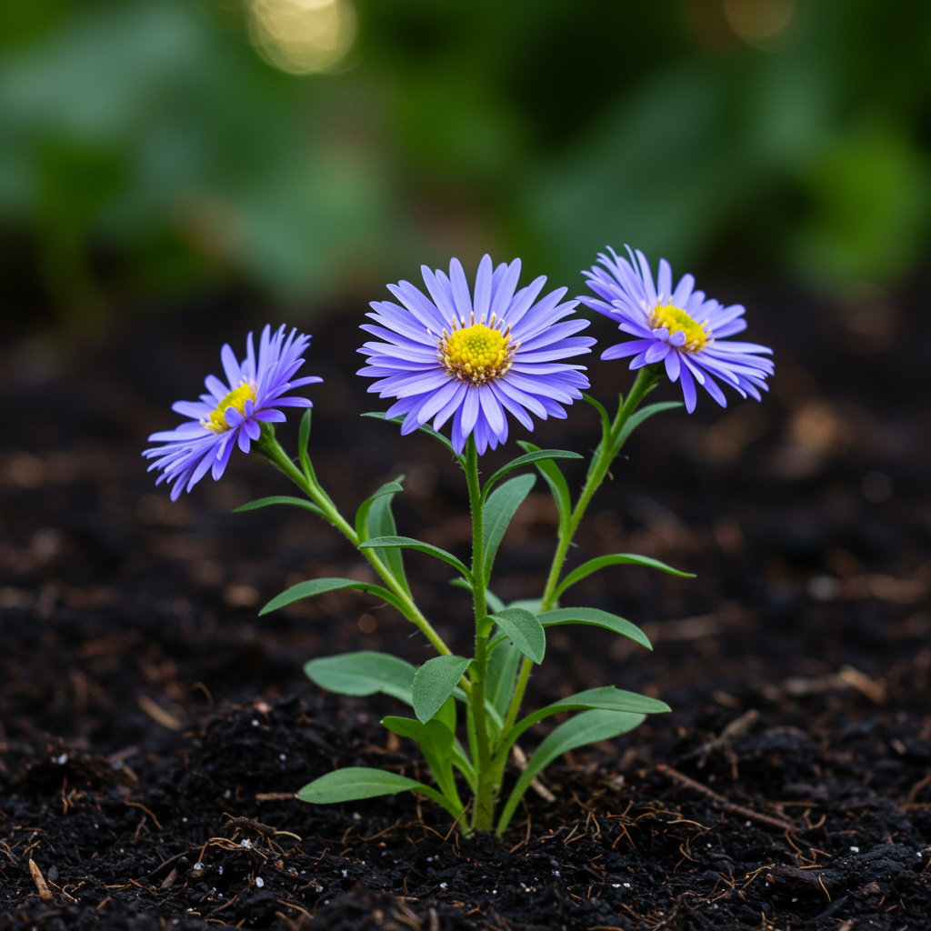 Aster Duchess Blue Ice Seeds for Planting