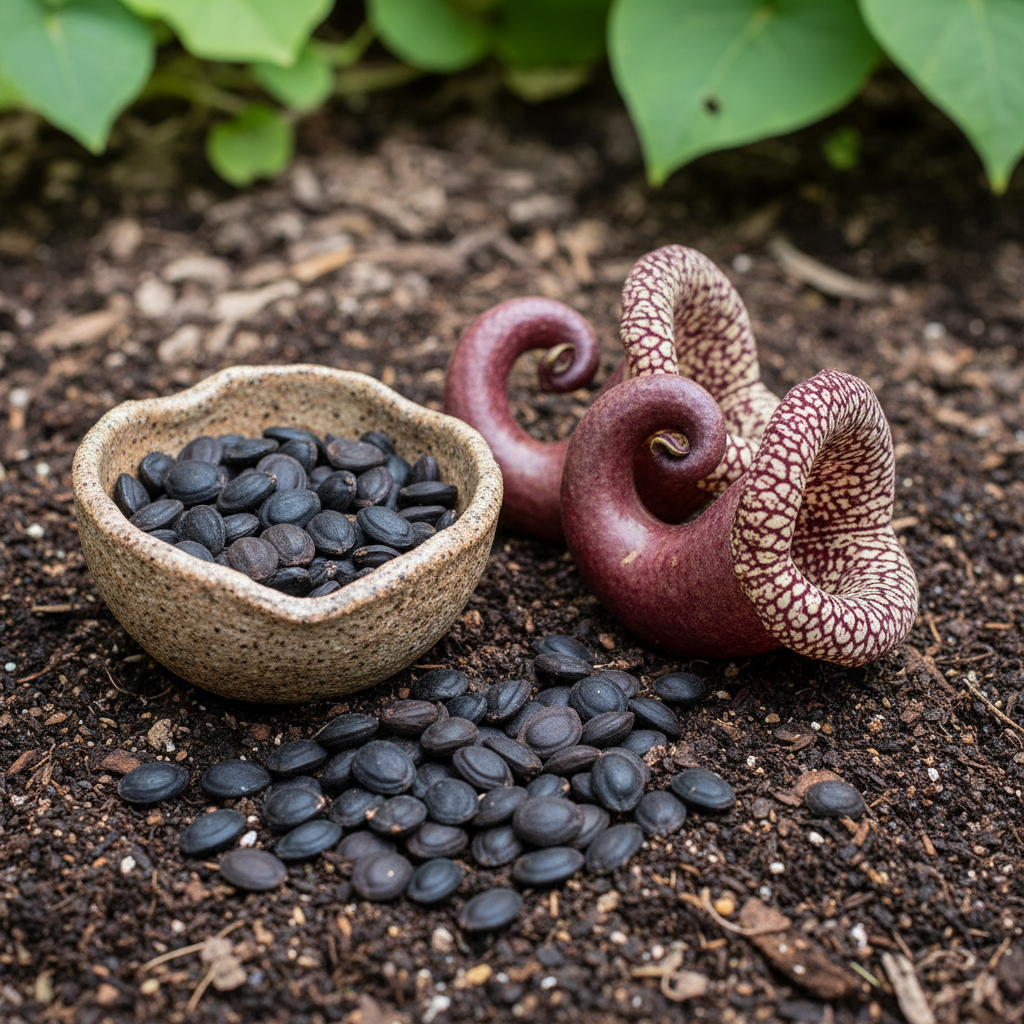 Tropica Dutchmans Pipe Vine Seeds - Climbing Flower Seeds for Garden